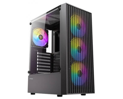 CAJA SEMITORRE ATX AX27 RGB ELITE NEGRO ANTEC