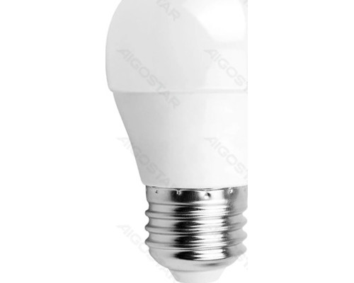 BOMBILLA LED G45-E27 6W 3000K LUZ CALIDA 510LM AIGOSTAR
