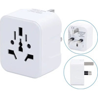 ADAPTADOR DE VIAJE UNIVERSAL A TIPO BRITANICO BLANCO AIGOSTAR-0AA ADAPTADOR DE VIAJE UNIVERSAL A TIPO BRITANICO BLANCO AIGOSTAR
