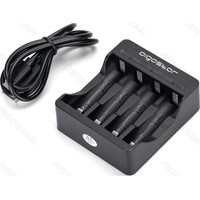 CARGADOR DE PILAS 4 (AA/AAA) NEGRO AIGOSTAR-3AA CARGADOR DE PILAS 4 (AA/AAA) NEGRO AIGOSTAR
