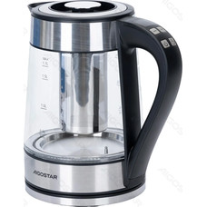 HERVIDOR ELECTRICO 2200W 1.7L NEGRO AIGOSTAR-AA6 HERVIDOR ELECTRICO 2200W 1.7L NEGRO AIGOSTAR