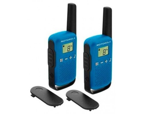 MOTOROLA T42 Walkie Talkie 4Km 16CH Azul Duo