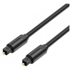 CABLE DE AUDIO DE FIBRA OPTICA 1 M NEGRO VENTION