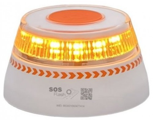 LUZ DE EMERGENCIA SOS FLASH  V16 DGT BALIZA GEOLOCALIZADA