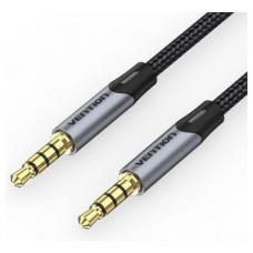 CABLE AUDIO ESTEREO JACK 3.5/M JACK 3.5/M 0.5 M GRIS VENTION