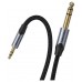 CABLE AUDIO ESTEREO JACK 3.5/M JACK 6.3/M 0.5 M GRIS VENTION