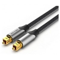 CABLE DE AUDIO DE FIBRA OPTICA 1 M GRIS VENTION