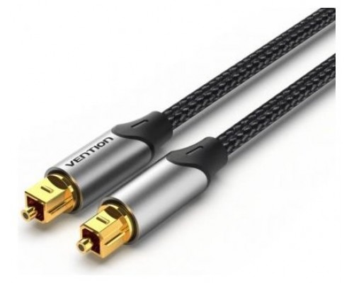 CABLE DE AUDIO DE FIBRA OPTICA 1 M GRIS VENTION