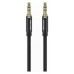 CABLE AUDIO ESTEREO JACK 3.5/M JACK 3.5/M 0.5 M NEGRO VENTION