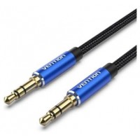 CABLE AUDIO ESTEREO JACK 3.5/M JACK 3.5/M 0.5 M AZUL VENTION