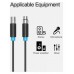 CABLE AUDIO ESTEREO XLR/M XLR/H 2 M NEGRO VENTION