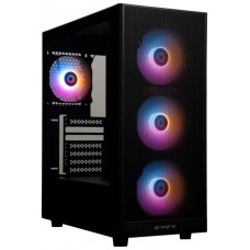 CAJA SEMITORRE ATX GRAPH F-RGB BLACK BITFENIX