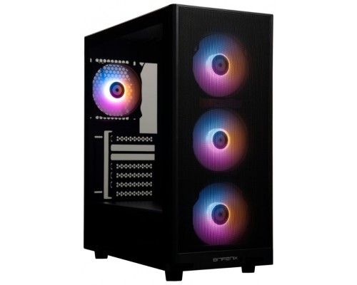 CAJA SEMITORRE ATX GRAPH F-RGB BLACK BITFENIX