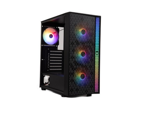 CAJA SEMITORRE ATX LIGHT RGB BLACK BITFENIX