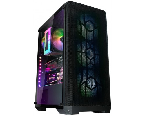 CAJA SEMITORRE ATX NOVA MESH SE TG 4A-RGB NEGRO BITFENIX