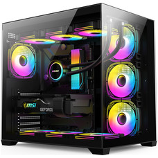 CAJA SEMITORRE ATX ZAAH A-RGB NEGRO BITFENIX