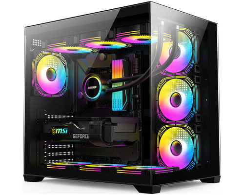 CAJA SEMITORRE ATX ZAAH A-RGB NEGRO BITFENIX-AA10 CAJA SEMITORRE ATX ZAAH A-RGB NEGRO BITFENIX