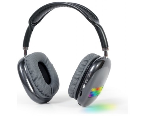 AURICULARES GEMBIRD ESTERO BLUETOOTH CON EFECTO DE LUZ LED NEGRO