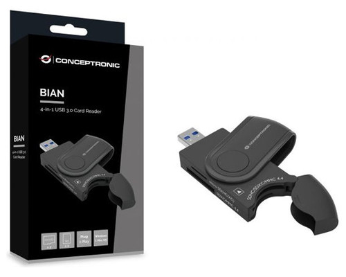 Lector tarjetas externo usb 3.0 4