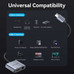 ADAPTADOR AUDIO USB-C/M JACK 3.5/H GRIS VENTION