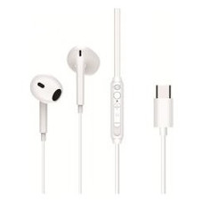 Auricular intrauditivo usb - c conceptronic brendan02w microfono