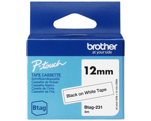 Cinta brother btag231 12mm-MR1 Cinta brother btag231 12mm