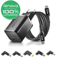NGS PACK CARGA USBC 65W+CABL 1,5M+5 CLAVIJ LENOVO