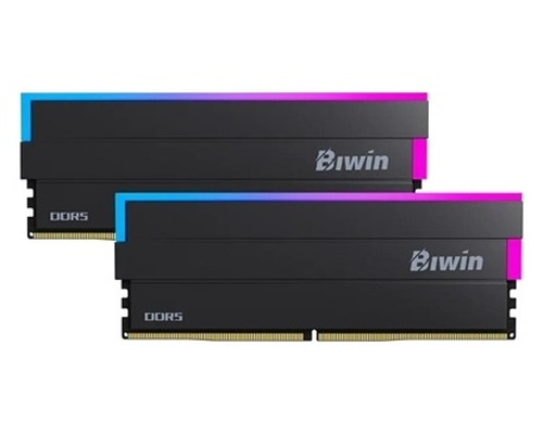 Biwin DW100 DDR5 6000 48GB CL28 (24*2) Black RGB-IA101 Biwin DW100 DDR5 6000 48GB CL28 (24*2) Black RGB