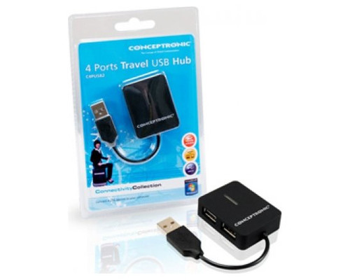 Hub externo conceptronic usb 2.0 4-MR3 Hub externo conceptronic usb 2.0 4