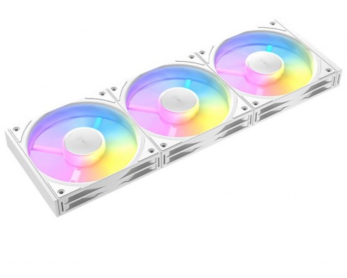 KIT 3 VENTILADORES AUXILIAR C120 A-RGB BLANCO ANTEC
