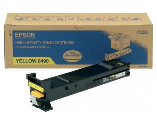Toner epson s050490 amarillo 8k-MR24 Toner epson s050490 amarillo 8k