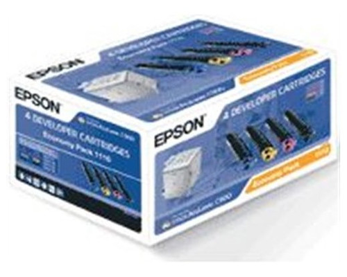 Pack toner epson aculaser c - 900 4