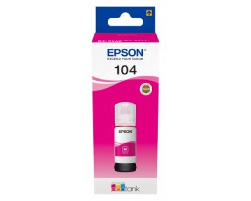 Epson Botella Tinta Ecotank 104 Magenta