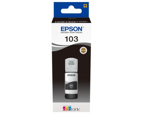 Epson Botella Tinta Ecotank 103 Negro