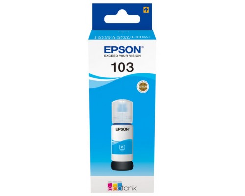 Epson Botella Tinta Ecotank 103 Cyan