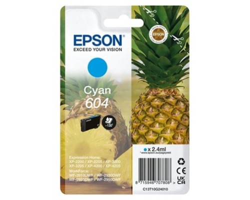 CARTUCHO EPSON CIAN 604 XP-2200