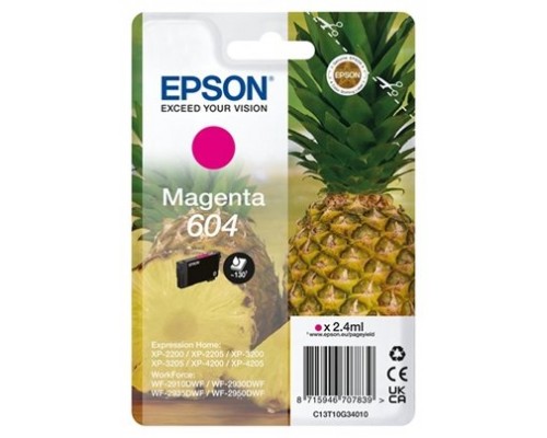 Epson Cartucho 604 Magenta