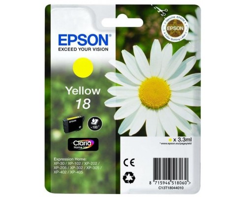 Epson Cartucho T1804 Amarillo