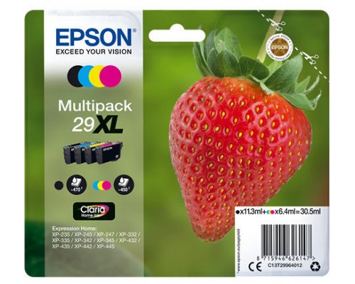 TINTA EPSON CLARIA 29XL MULTIPACK 4 BL XP235