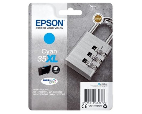 Cartucho tinta epson c13t35924010 cian xl-MR7 Cartucho tinta epson c13t35924010 cian xl