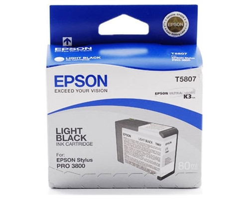 Cartucho tinta epson t5807 gris 80ml-MR11 Cartucho tinta epson t5807 gris 80ml