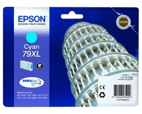 Cartucho tinta epson t790240 cian 79xl-MR8 Cartucho tinta epson t790240 cian 79xl