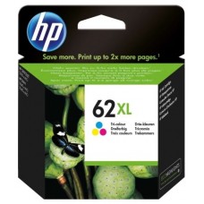 HP Cartucho 62XL Tricolor