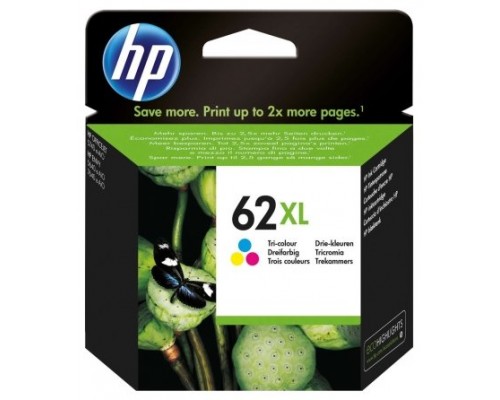 HP Cartucho 62XL Tricolor