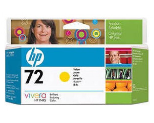 TINTA HP 72 AMARILLO