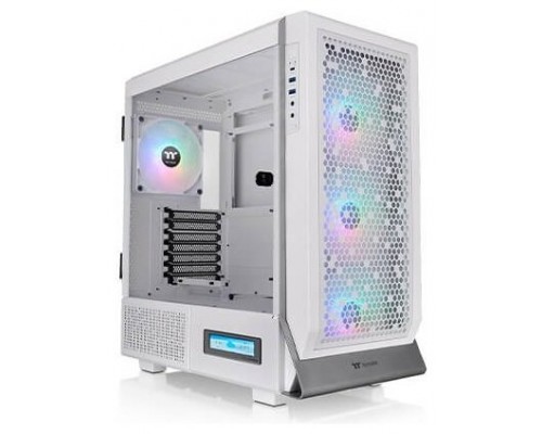 CAJA THERMALTAKE CERES 500 TG ARGB SNOW ATX 2XUSB 3.0 SIN FUENTE BLANCO