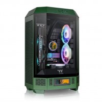 CAJA THERMALTAKE THE TOWER T300 RACING GREEN ATX 2XUSB 3.0 SIN FUENTE VERDE