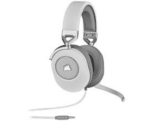 Auriculares gaming corsair hs65 blanco-MR18 Auriculares gaming corsair hs65 blanco