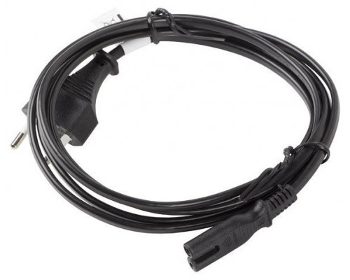 CABLE ALIMENTACION LANBERG VDE CEE 7/16 A IEC 320 C7 3M