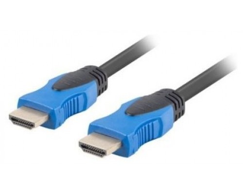 CABLE HDMI LANBERG MACHO/MACHO V2.0 CU 4K 1M NEGRO